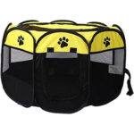 خانه-بازی-تاشو-سگ-و-گربه-زرد-مشکی-thumb