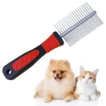 شانه گره باز کن سگ و گربه دو طرفه2