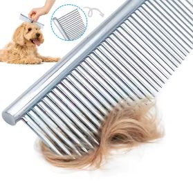 شانه گره بازکن استیل سگ و گربه گالنگور