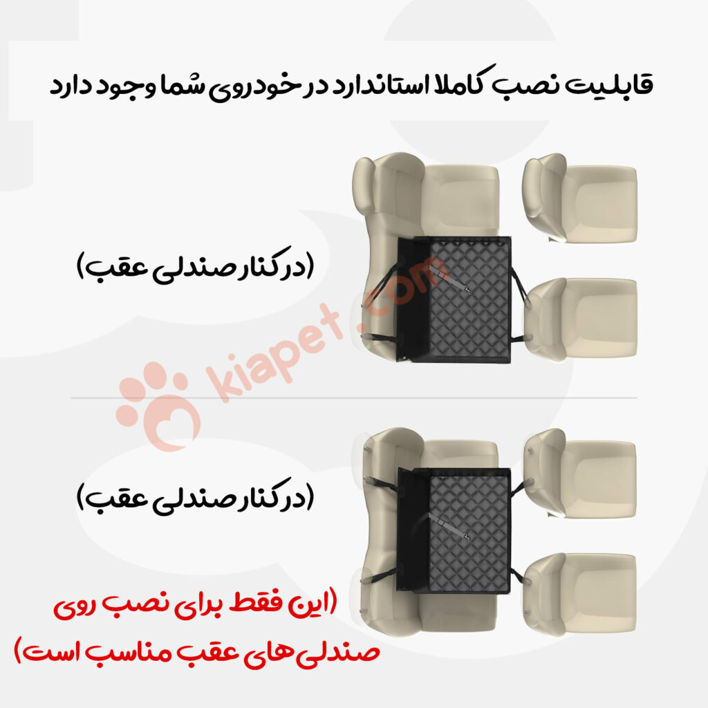 صندلی ماشین سگ Lopino