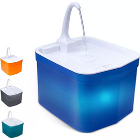 ظرف آب فواره ای اتوماتیک گربه با فیلتر تصفیه آب