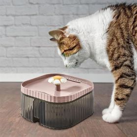 ظرف آبخوری اتوماتیک فواره ای گربه با فیلتر چهارگانه