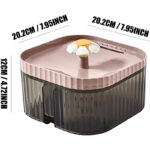 ظرف آب فواره ای گربه با فیلتر چهارگانه1