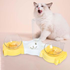 ظرف آب و غذای سه قلو سگ و گربه | مدل پازل