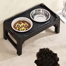 ظرف دوقلو پایه دار Versabowl | ظرف غذای سگ و گربه با ارتفاع قابل تنظیم