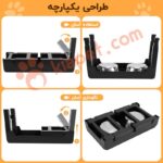 ظرف دوقلو پایه دار Versabowl3