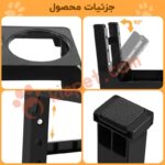 ظرف دوقلو پایه دار Versabowl6