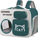 کوله پشتی حمل گربه MOOR PET مدل لیدی کت- سبز