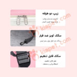 کوله پشتی حمل گربه MOOR PET مدل لیدی کت- صورتی2