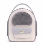 کوله پشتی حمل گربه تاشو و قابل حمل-خاکستری