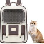 کوله پشتی حمل گربه و سگ Moor Pet مدل والتر-قهوه ای