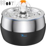 آبخوری اتوماتیک استیل گربه مدل آلبرت-2