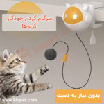 اسباب بازی توپ متحرک گربه مدل گیره ای 4