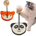 اسکرچر گربه مدل تعامل و پرتاب کننده تشویقی طرحدار-2