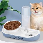 ظرف آب و غذای اتوماتیک سگ و گربه مدل Wolf-6