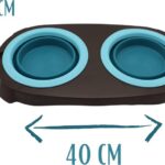 ظرف دوقلو تاشو پایه دار برند دومگز-4