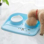 ظرف غذای دوقلو ضد مورچه سگ و گربه-2