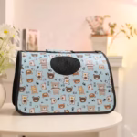 کیف حمل گربه طرح دار-2