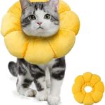 گردنبند الیزابت گربه بالشتی طرح گل آفتابگردان-1