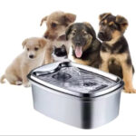 آبخوری اتوماتیک سگ و گربه تمام استیل مدل جیسون-1