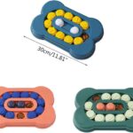 اسباب بازی سگ پازل فکری مدل استخوان آرام خور-2