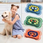 اسباب بازی سگ پازل فکری مدل استخوان آرام خور-4