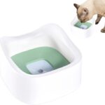 ظرف آبخوری ضد جلبک سگ و گربه مربعی تایتان-2