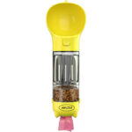 قمقمه آب و غذای سگ دارای بیلچه و محفظه فضولات-2