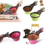 کیل غذا خشک سگ و گربه تاشو و گیره دار-3