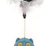 اسباب بازی گربه آبنباتی ۳ کاره با کت نیپ و توپ چرخشی 