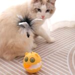 اسباب بازی گربه آبنباتی ۳ کاره با کت نیپ و توپ چرخشی -3