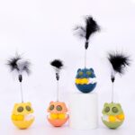 اسباب بازی گربه آبنباتی ۳ کاره با کت نیپ و توپ چرخشی -4