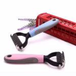 شانه گره باز کن موی سگ و گربه G600 با دسته ضد لغزش-2