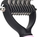 شانه گره باز کن موی سگ و گربه G600 با دسته ضد لغزش-4