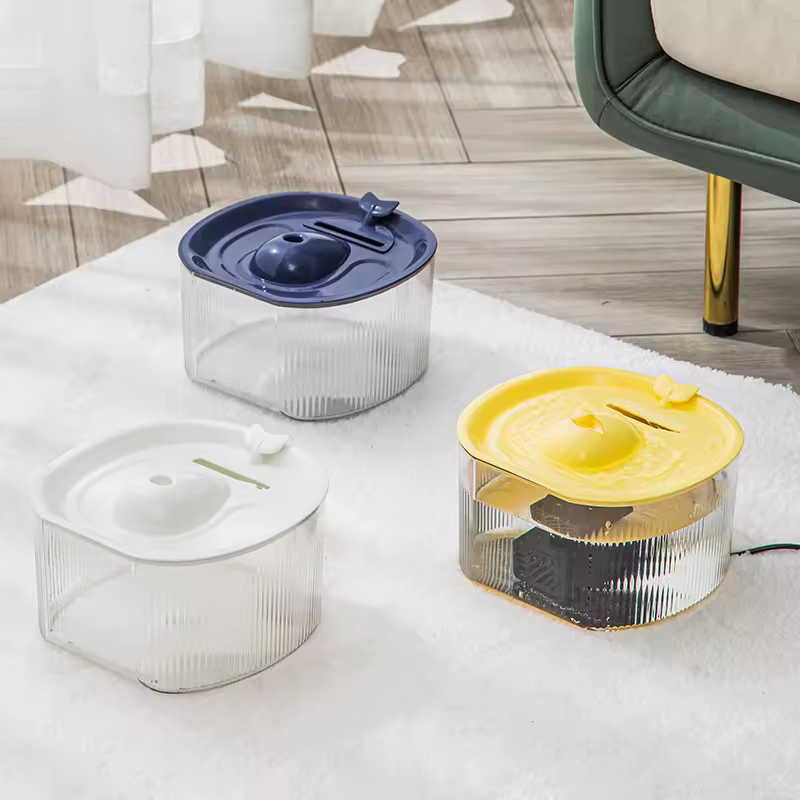 آبخوری اتوماتیک و تصفیه آب گربه و سگ مدل وال 1.5 لیتری