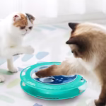 اسباب بازی تعاملی گربه و سینی اسنک هوشمند مدل Cat Basin-3