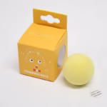 اسباب بازی توپ هوشمند مخملی صدادار برای گربه دارای کت نیپ-جیرجیرک