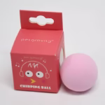 اسباب بازی توپ هوشمند مخملی صدادار برای گربه دارای کت نیپ-پرنده