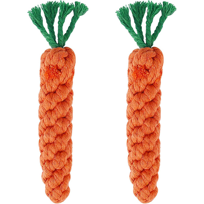 اسباب بازی دندانی سگ کنفی طرح هویج