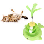 اسباب بازی هوشی گربه سه طبقه مدل سفره ماهی