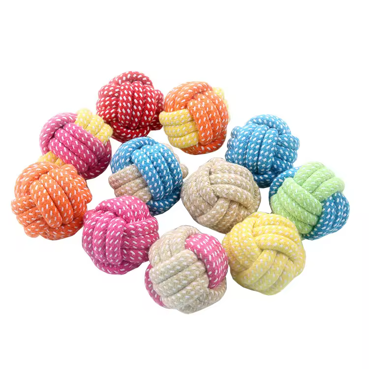 توپ کنفی رنگی سگ و گربه