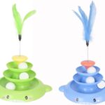 خرید اسباب بازی گربه برج سه طبقه مدل سفره ماهی