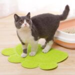 زیرانداز ظرف خاک، آب و غذا سگ و گربه مدل پنجه