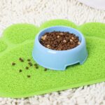 زیرانداز ظرف خاک، آب و غذا سگ و گربه مدل پنجه-2