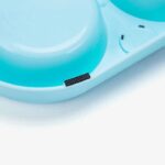 ظرف آب و غذای دوقلو سگ و گربه استیل مدل پاندا-5