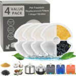 فیلتر یدک آبخوری اتوماتیک گربه مدل دو نیم دایره