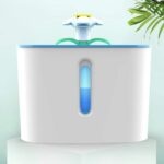 آبخوری اتوماتیک سگ و گربه مربعی مدل گل-3