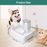 آبخوری اتوماتیک گربه با دستگاه تصفیه آب مدل آبشار-1