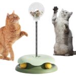 اسباب بازی تعاملی گربه توپ به همراه مخزن تشویقی-3