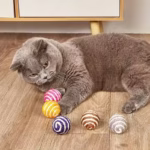 اسباب بازی توپ سیسال گربه (1)